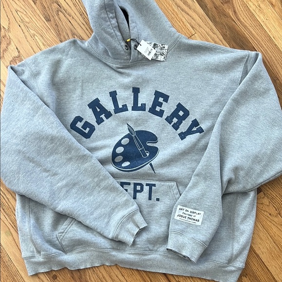 Gallery Dept Gray Crewneck Sweater Classic Style
